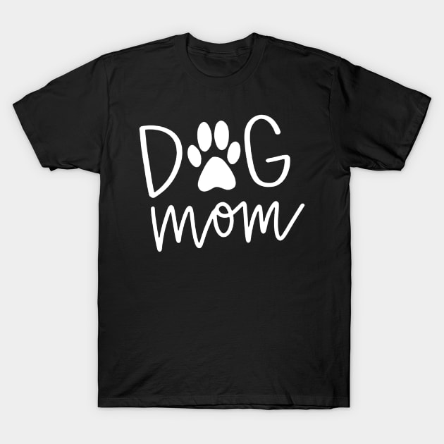 Dog Mom Paw T-Shirt by agungpramanaartwork